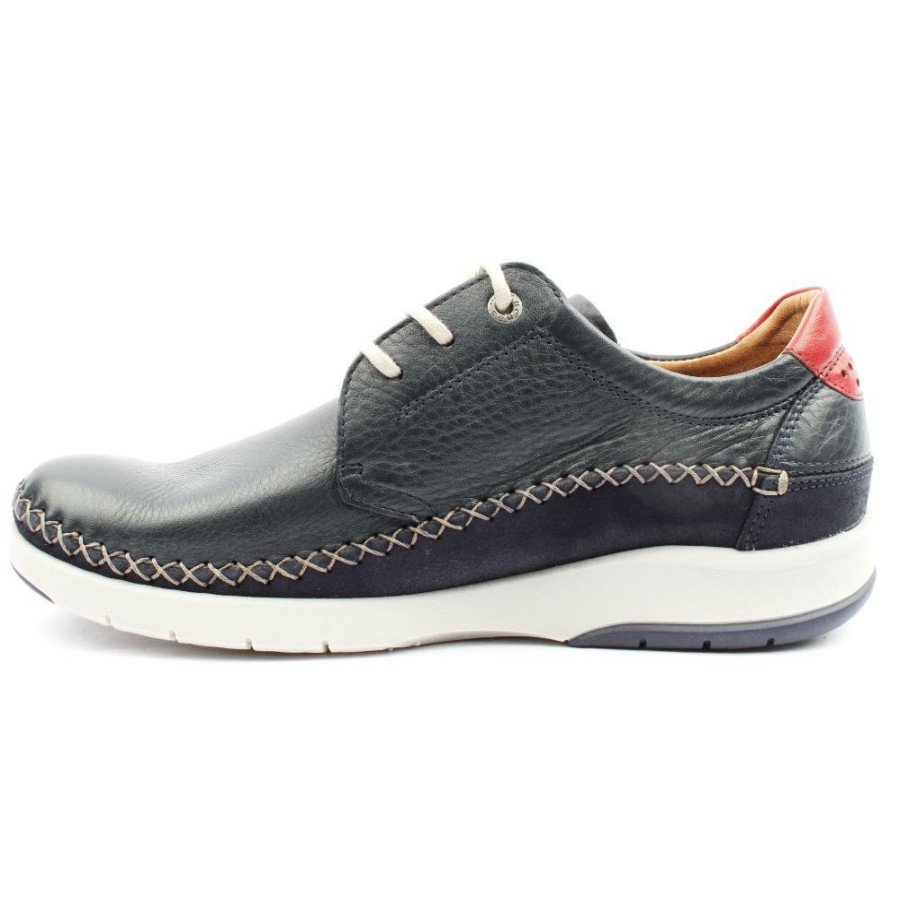 Men Fluchos | Tie Shoe F0795 - Navy