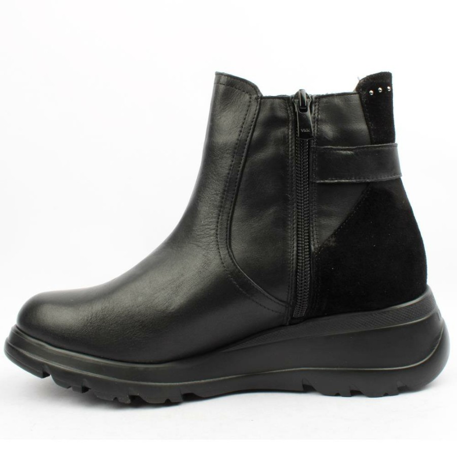 Women Fluchos | Flucho F1529 Boots - Black