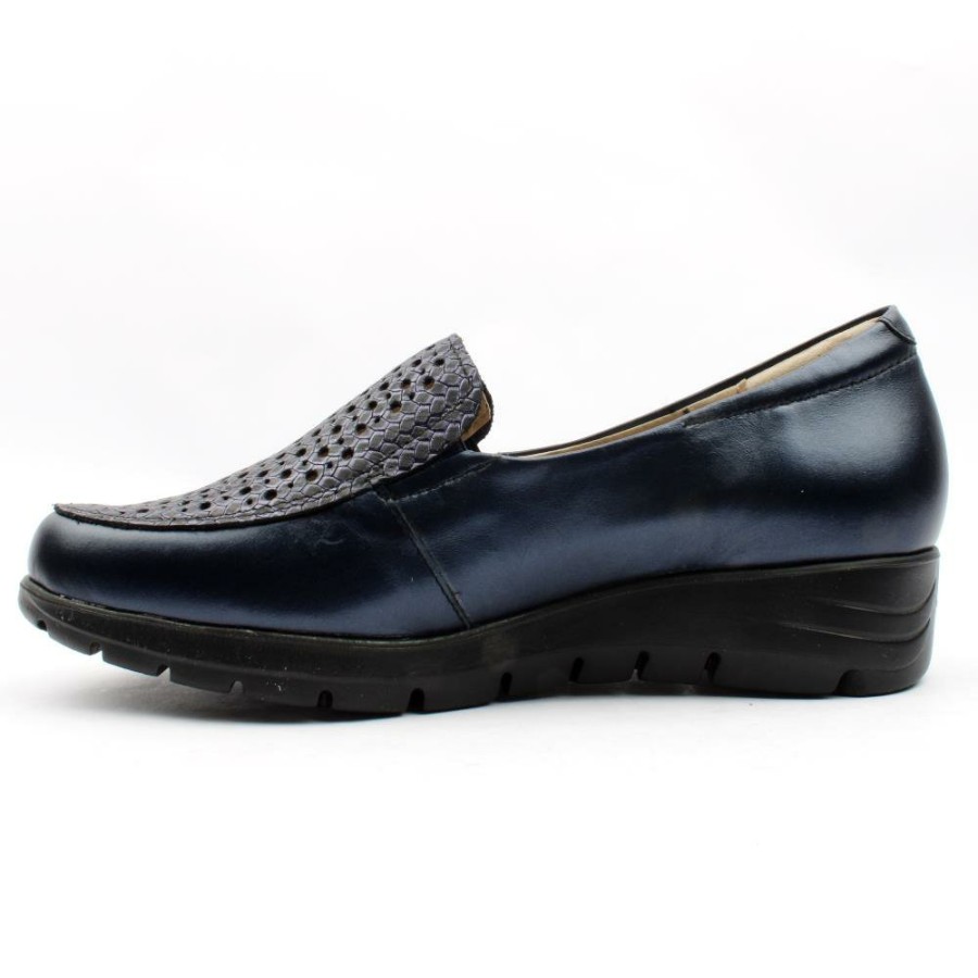Women Pitillos | 2600 Wedge Shoe - Navy