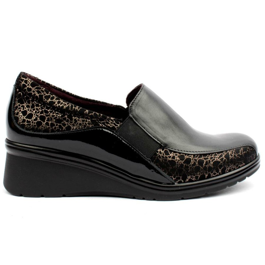 Women Pitillos | 5323 Wedge Shoe - Black