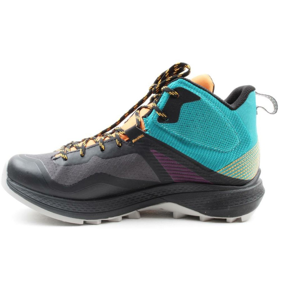 Women Merrell | J135528 Mqm Mid Gtx Boot - Black Multi