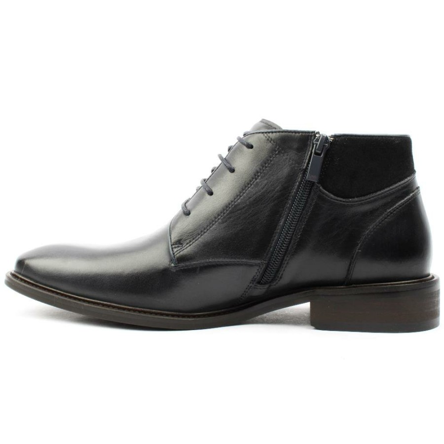 Men Escape | Singspiel Laced Boot - Navy