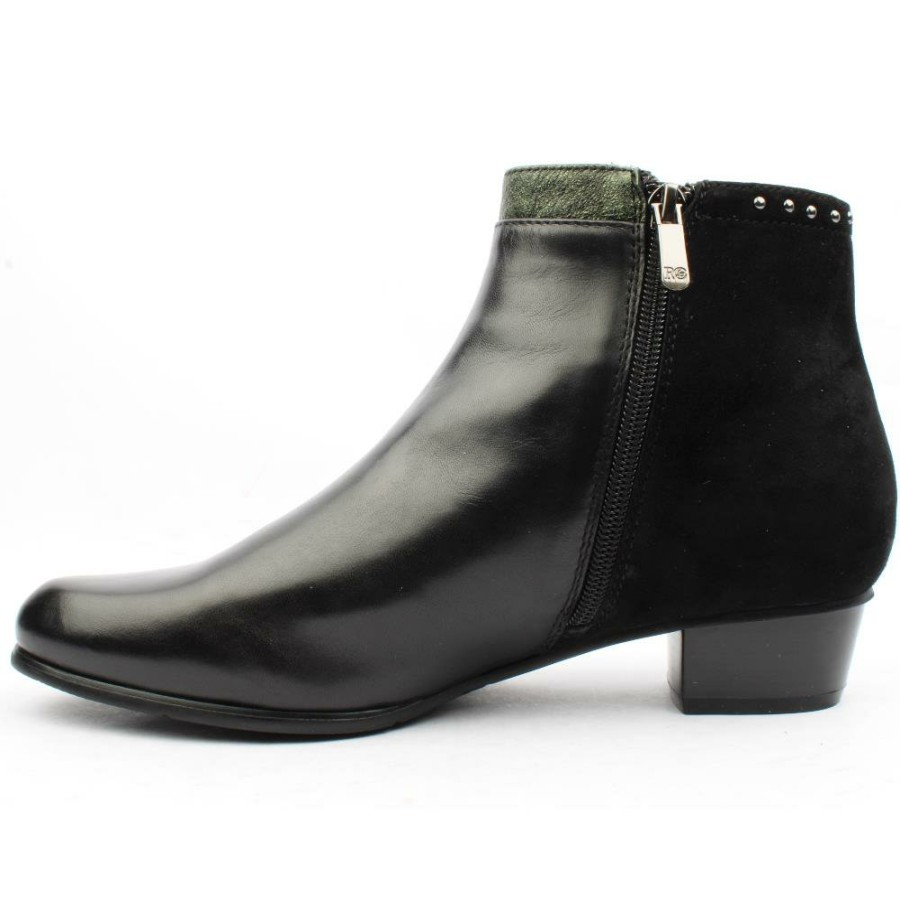 Women Regarde Le Ciel | Stefany 386 Boot - Black Multi