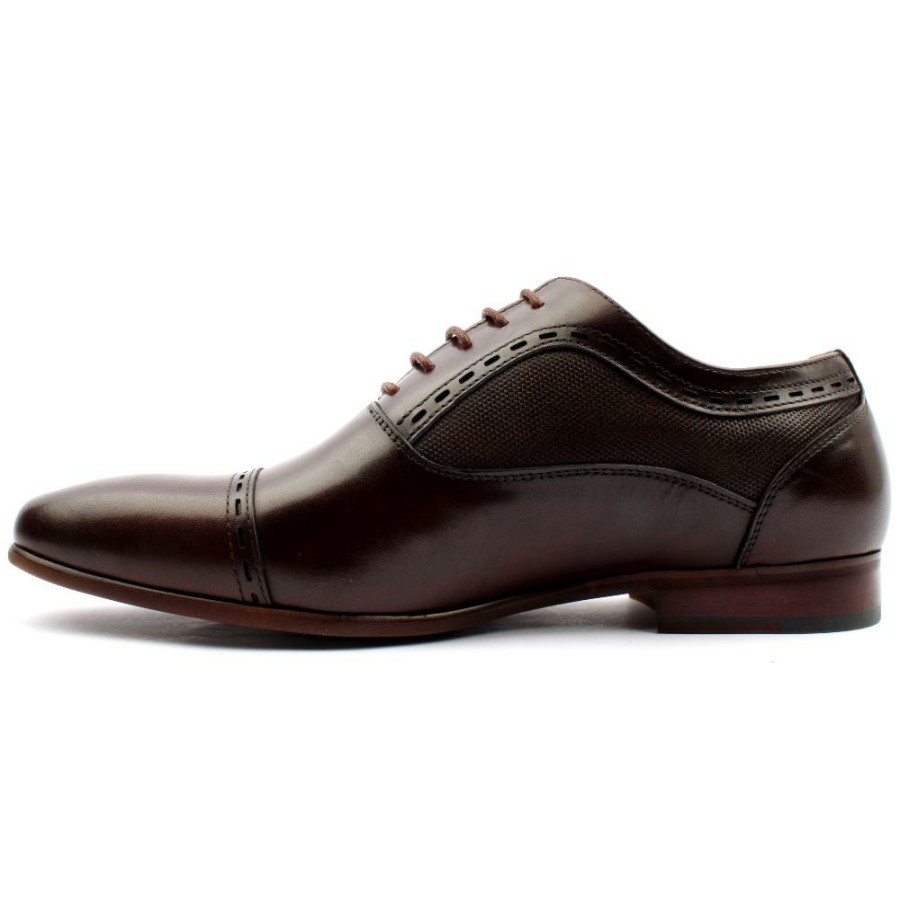 Men Lloyd & Pryce | Bowe Galthie Laced Shoe - Dark Brown