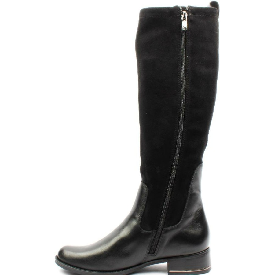 Women Caprice | 25514 Knee High Boot - Black Multi