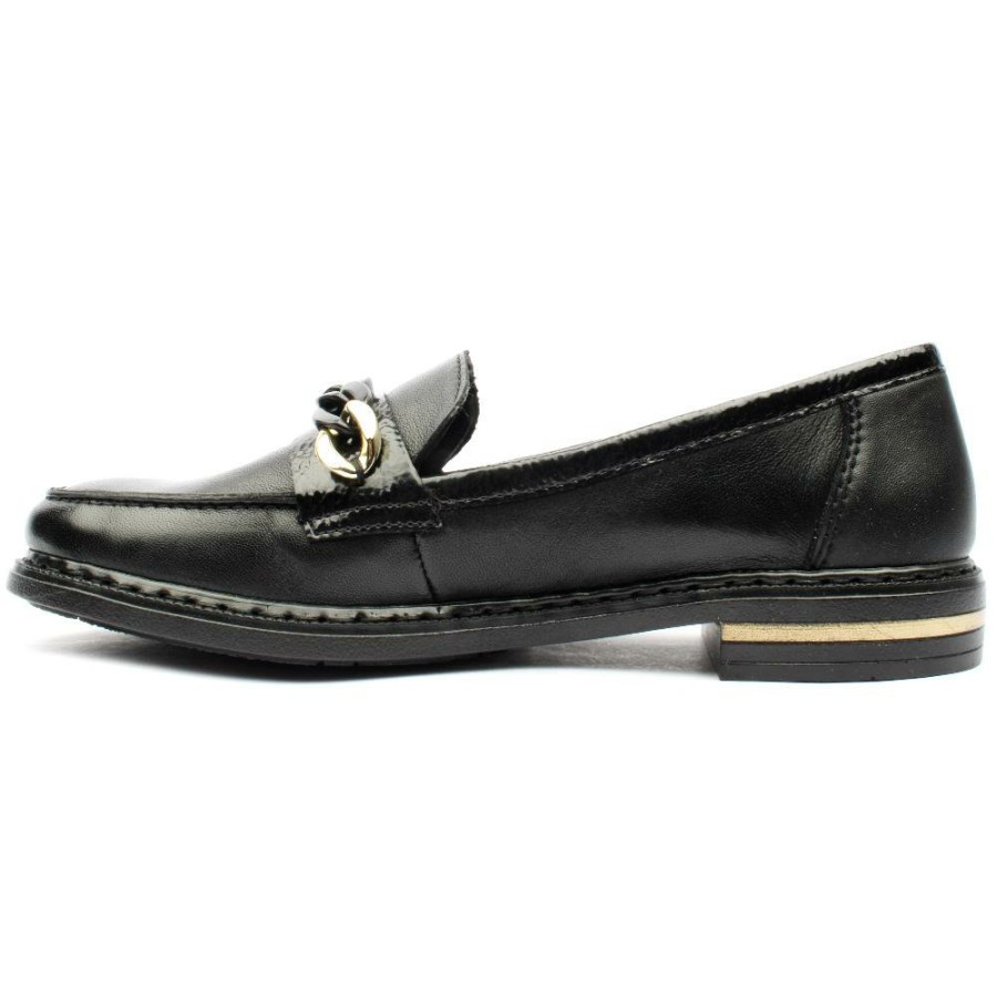 Women Rieker | 50664 Slip On Shoe - Black