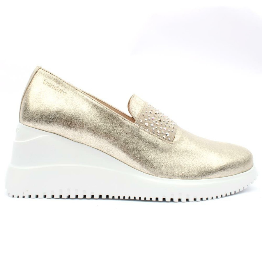 Women Wonders | G6605 Shoe - Gold