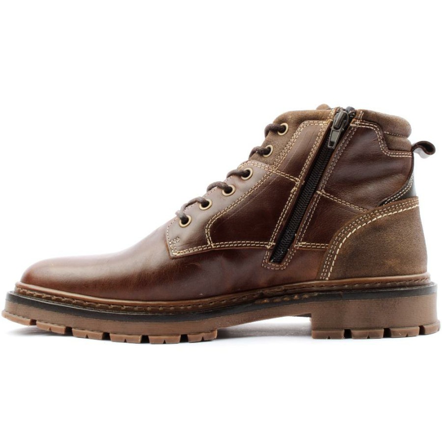 Men Lloyd & Pryce | Lloyd&Pryce Matthews Laced Boot - Brown