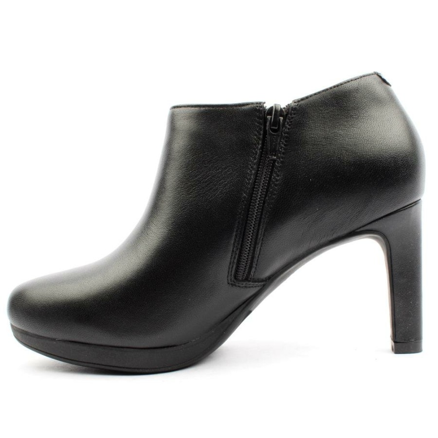 Women Clarks | Ambyr Hope Shoe Boot - Black D