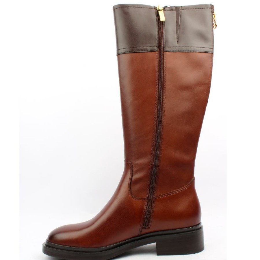 Women Tamaris | 25540 Knee High Boot - Tan