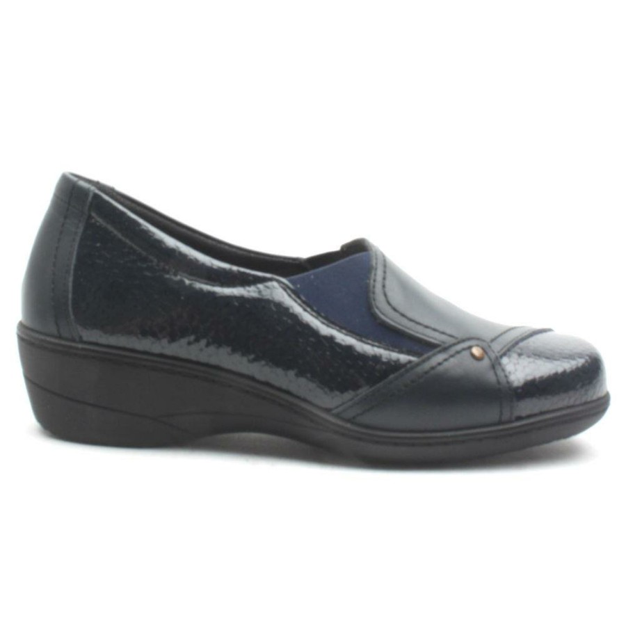 Women Softmode | Emily Slip On Shoe - Navy