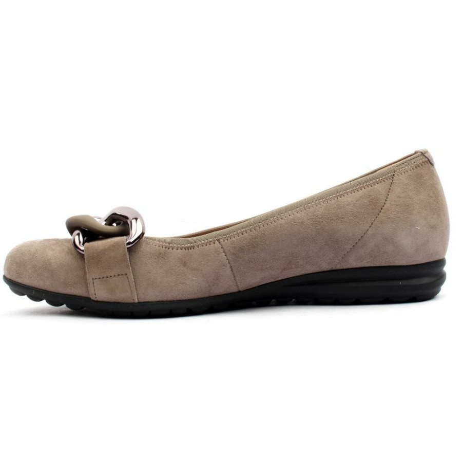 Women Gabor | 32625 Pomp Shoe - Grey