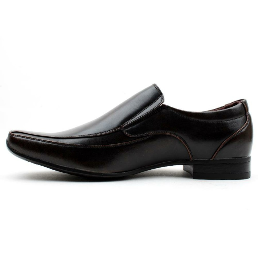 Men Goor | Slip On Shoe Goor-113 - Dark Brown