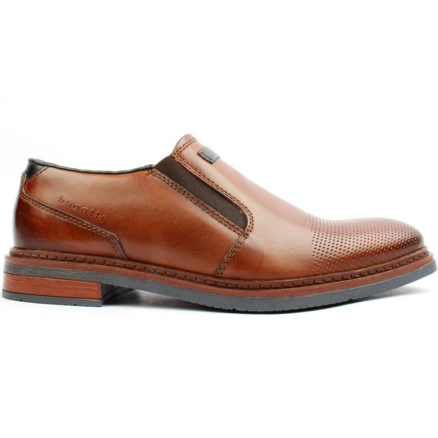 Men Bugatti | Aes60 Slip On Shoe - Tan