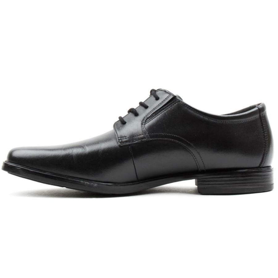 Men Clarks | Howard Walk Laced Shoe - Black G