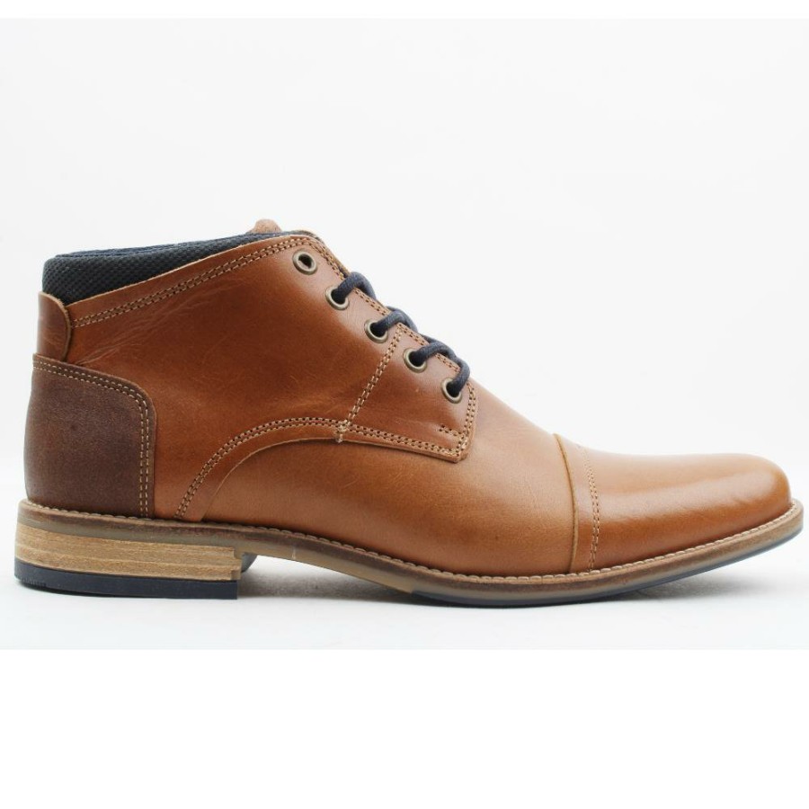 Men Escape | Cracken Laced Boot - Tan