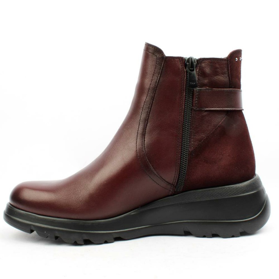 Women Fluchos | Flucho F1529 Boots - Burgundy