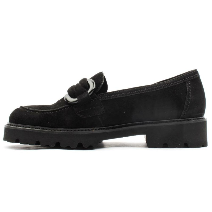 Women Gabor | 25243 Loafer Shoe - Black