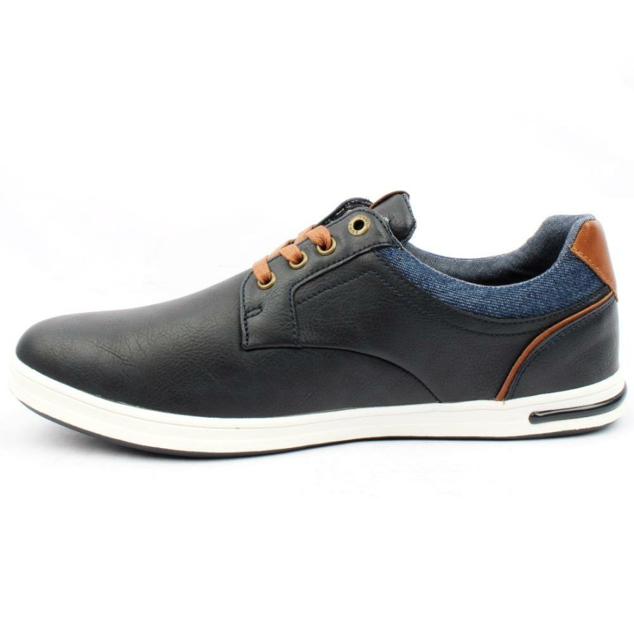 Men Lloyd & Pryce | Lloyd And Pryce Aki Laced Shoe - Navy