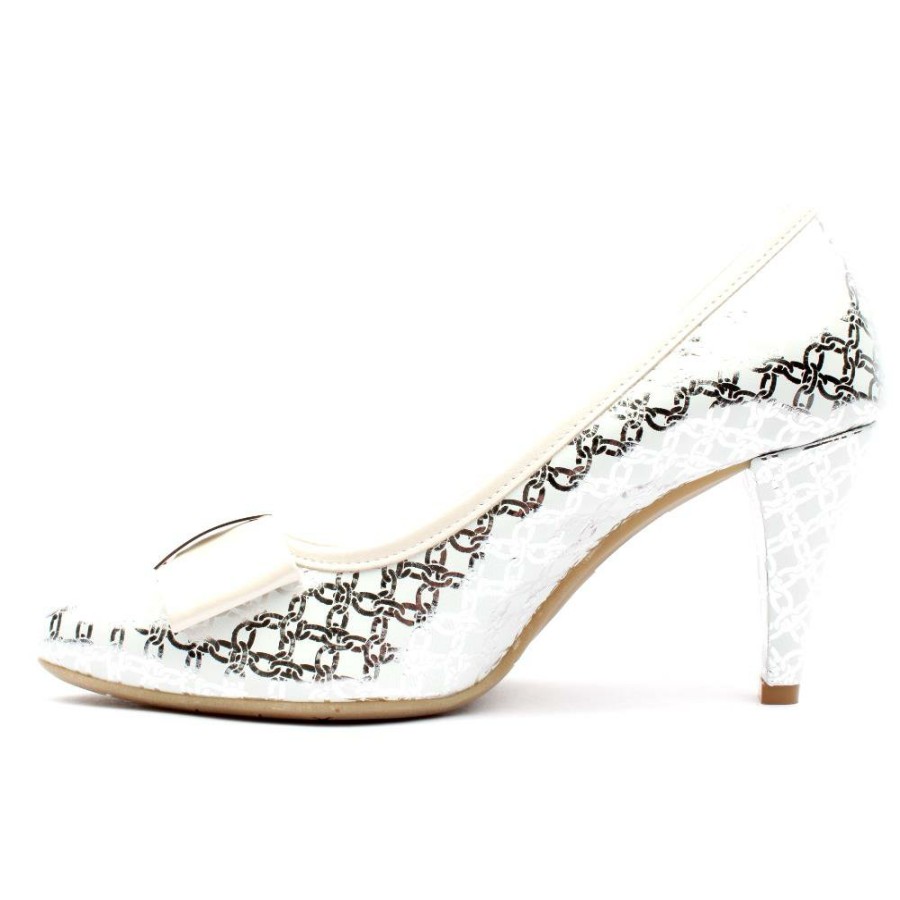 Women Le Babe | 1315 Dress Shoe - Silver Multi