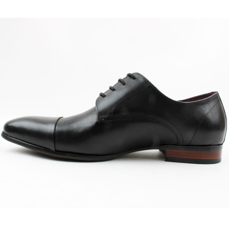Men Morgan & Co | Morgan Mgn1102 Laced Shoe - Black