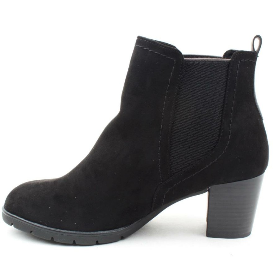 Women Marco Tozzi | 25355 Gusset Boot - Black