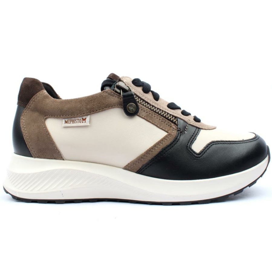 Women Mephisto | Kim Laced Shoe - Black