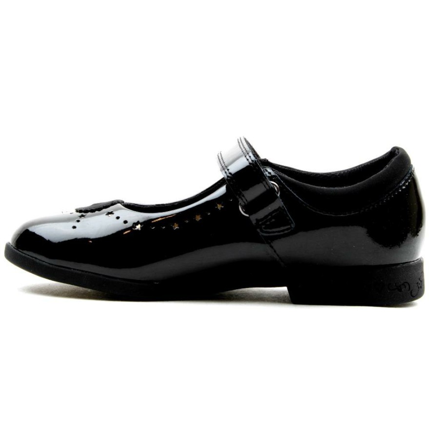 Kids Clarks | Magicstepbaro Shoe - Black Patent G