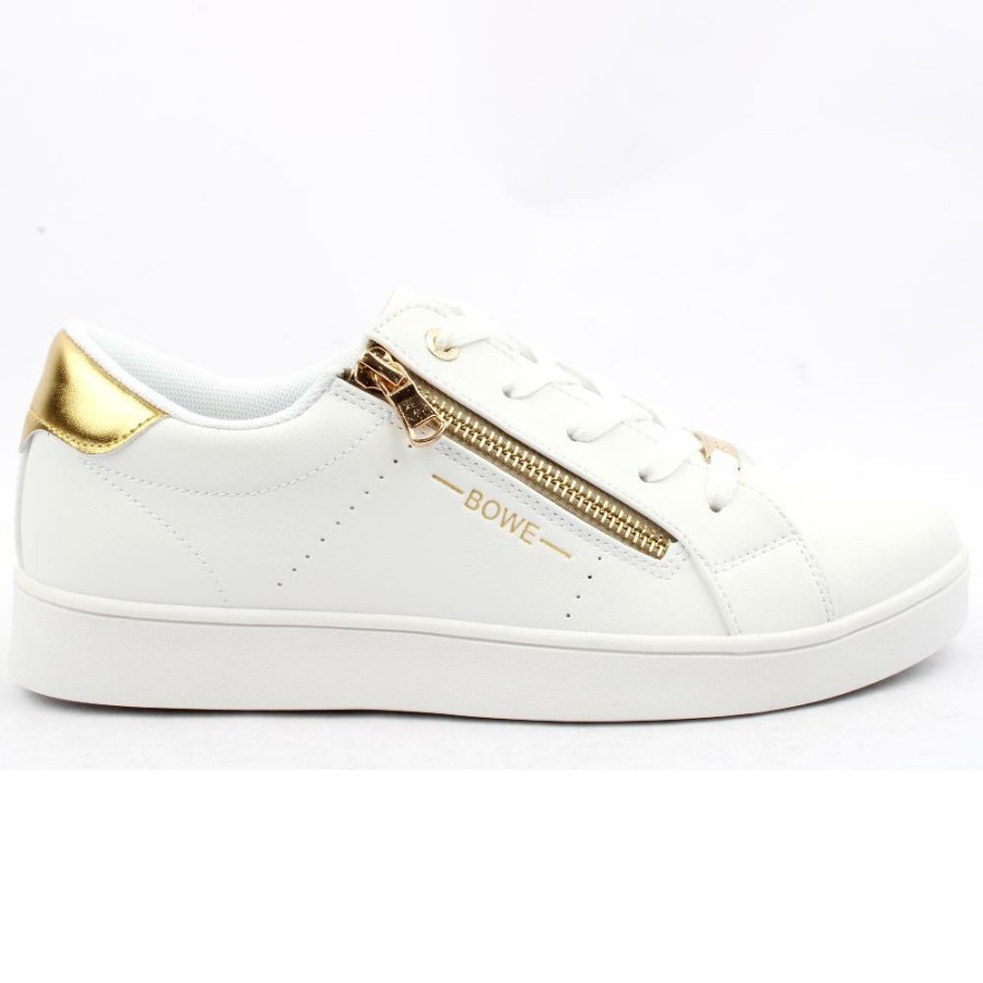 Women Lloyd & Pryce | Lloyd And Pryce Flucher Laced Shoe - White Gold