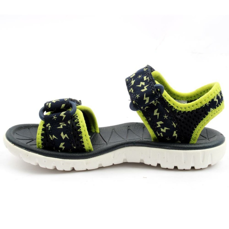 Kids Clarks | Surfing Tide K Junior Sandals - Navy Multi G
