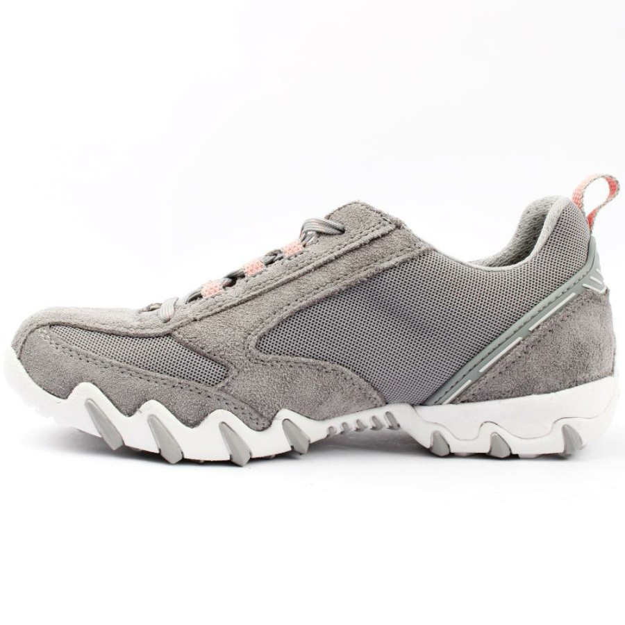 Women Mephisto | Allrounder Namour Laced Shoe - Grey