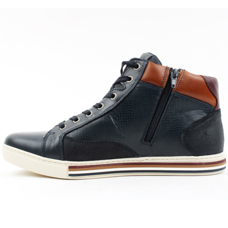Men Lloyd & Pryce | Lloyd7Pryce Cobner Laced Boot - Navy