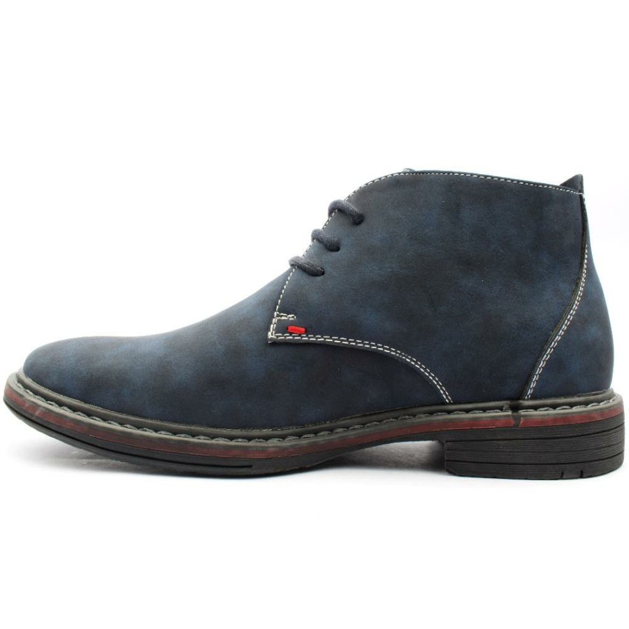 Men Goor | Mens Goor-187 Boot - Navy