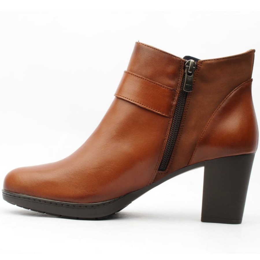 Women Fluchos | Dorking Fluchos D9111 Ankle Boot - Tan