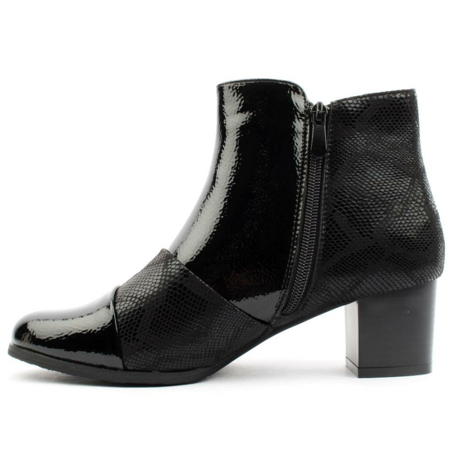 Women Redz | Nine 2 Five Cbn1103 Ankle Boot - Black