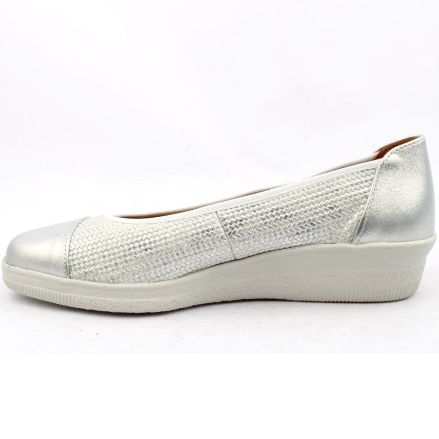 Women Gabor | 46042 Shoe - Silver