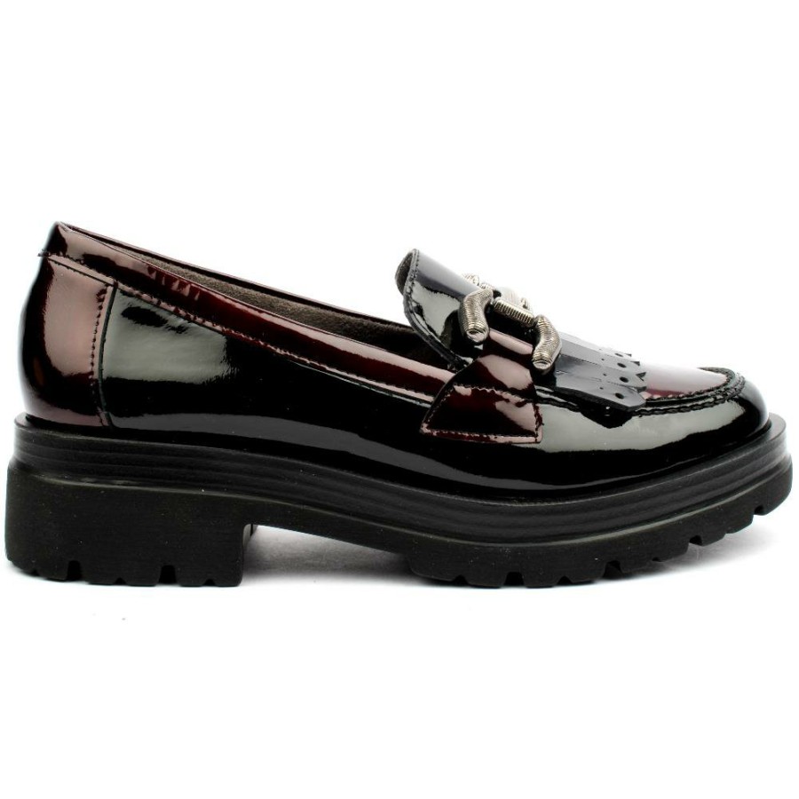 Women Pitillos | 5360 Loafer Shoe - Burgundy