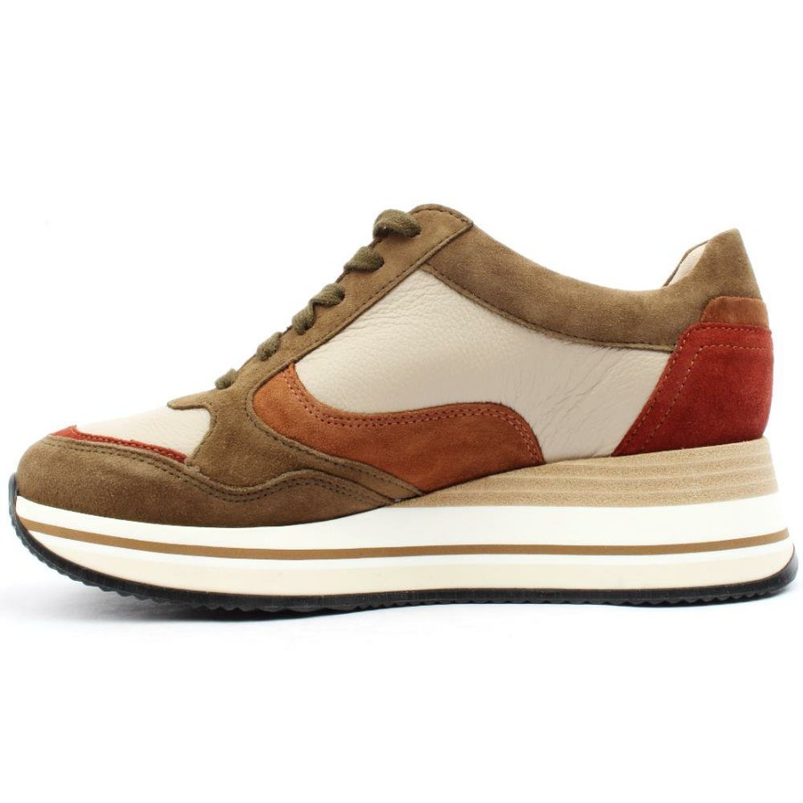 Women Mephisto | Olimpia Shoe - Brown Multi