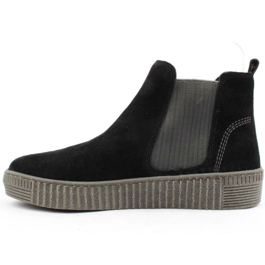 Women Gabor | 33731 Ankle Boot - Black/Grey