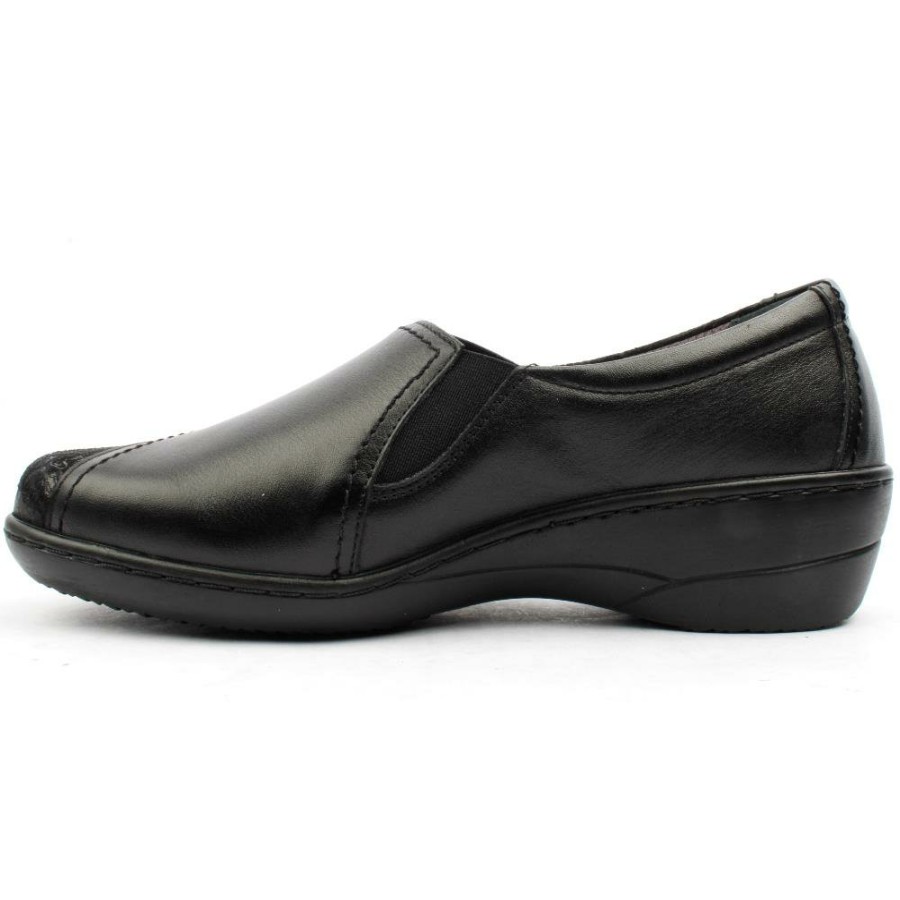 Women Softmode | Emily Slip On Shoe - Black Pattern