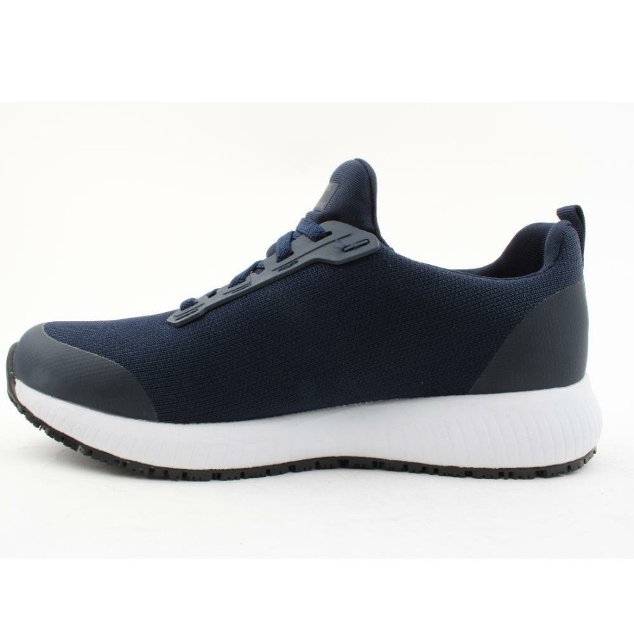 Women Skechers | 77222Ec Squad Shoe - Navy