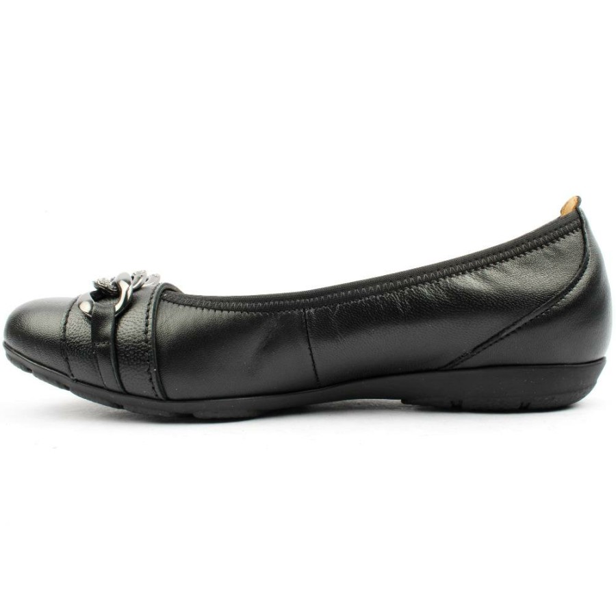 Women Gabor | 34160 Pomp Shoe - Black