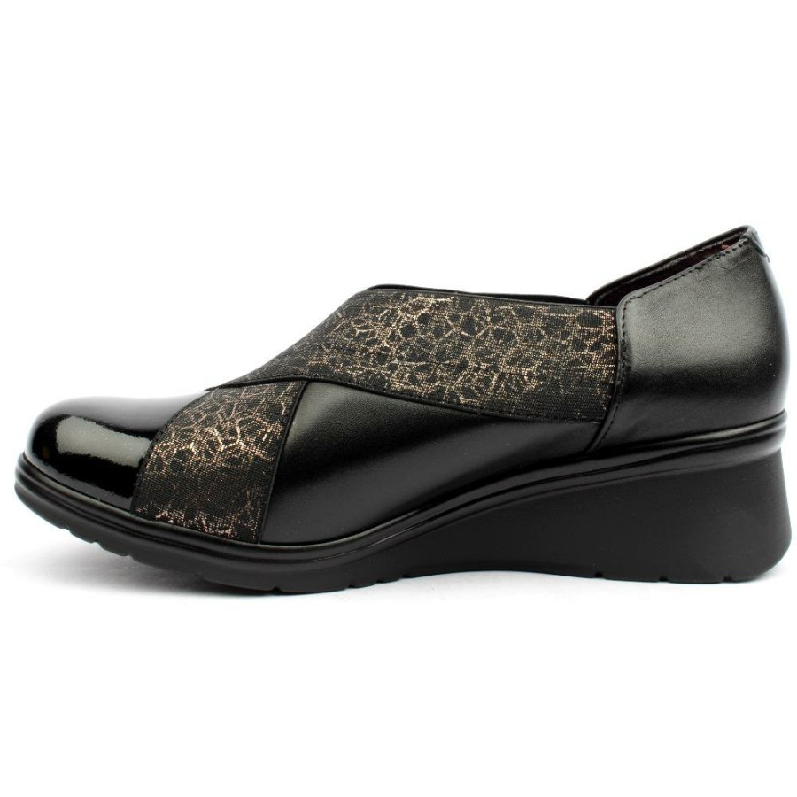 Women Pitillos | 5324 Wedge Shoe - Black Multi