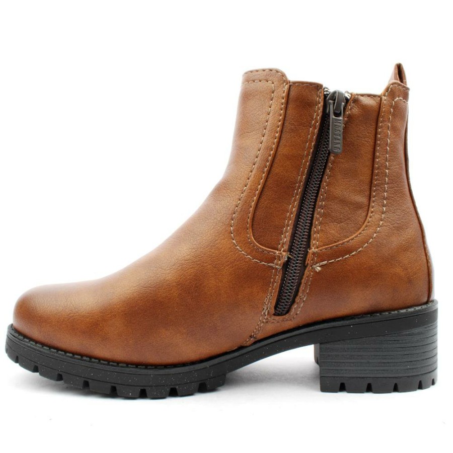 Women Mustang | 1435604 Boot - Tan