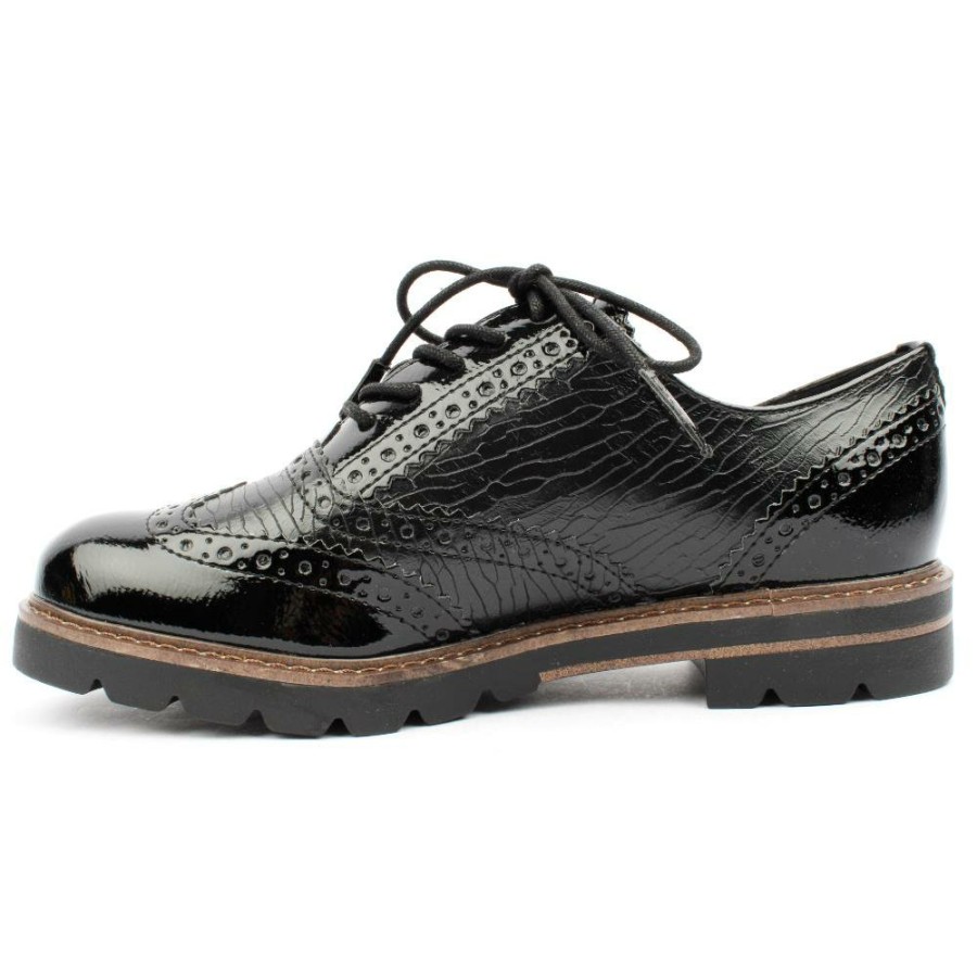 Women Marco Tozzi | 23700 Laced Shoe - Black
