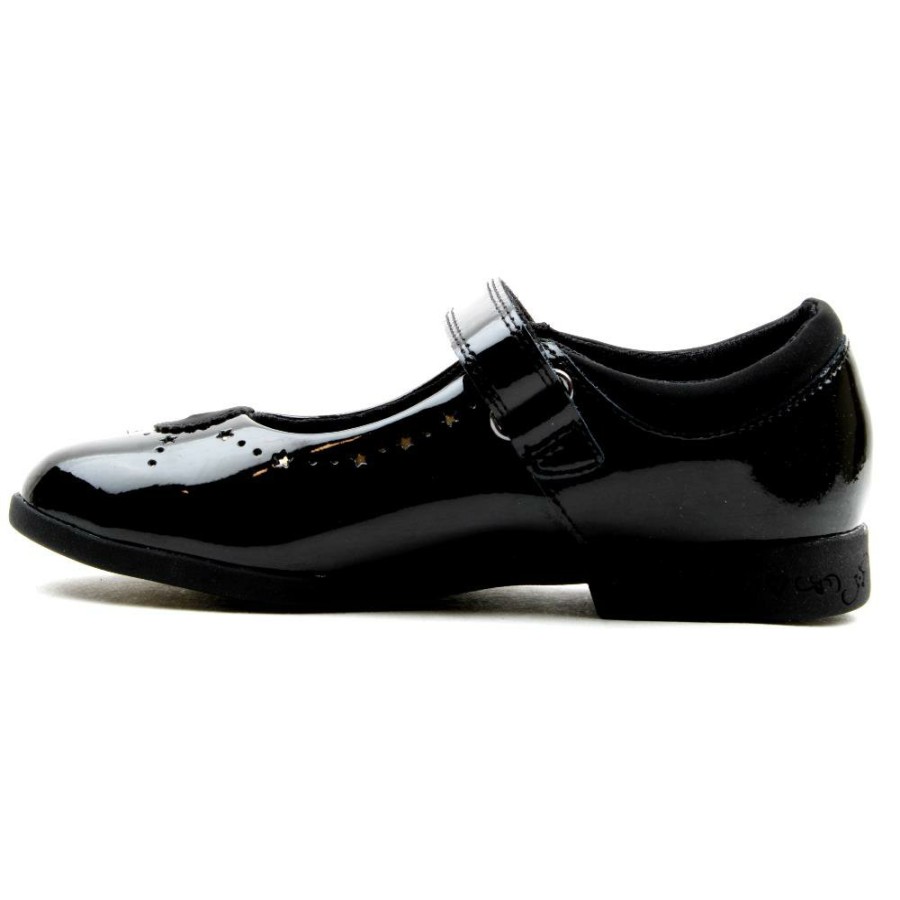 Kids Clarks | Magicstepbaro Shoe - Black Patent E