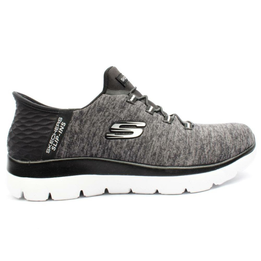 Women Skechers | 149937 Summits - Black/White